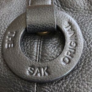 The Sak Original Black Satchel Handbag Purse